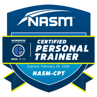 NASM Certified Personal Trainer